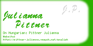 julianna pittner business card